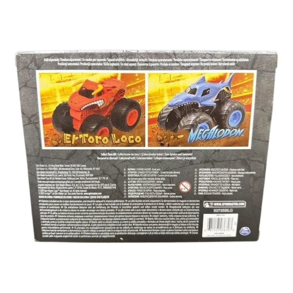Monster Jam Grave Digger Monster‎ Truck 3+ Years Lights Sounds New In Box